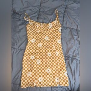 Checkered Urban Outfitters Dress